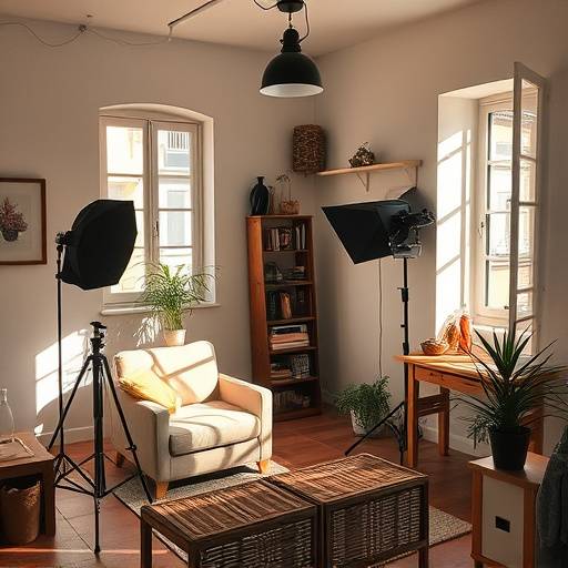 Imagen de la primera oficina de Lumina Films, un pequeño estudio en el barrio de Gracia.